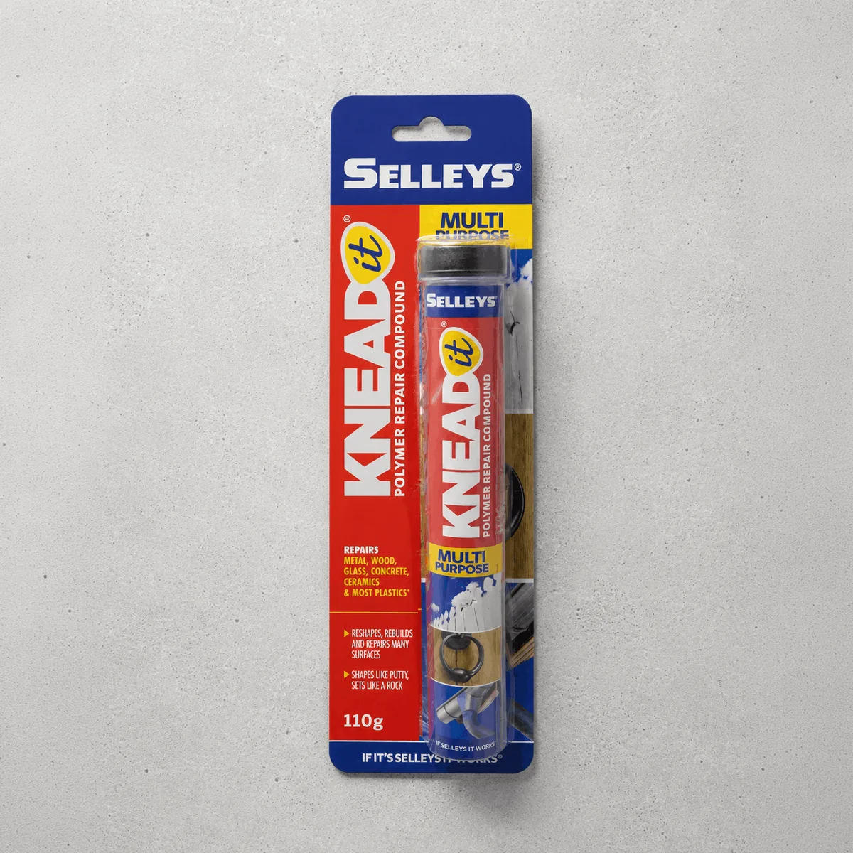 Selleys Knead It polymer repair compound pack